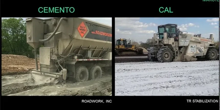 Illustrative image of Lime and cement stabilization in Riverside