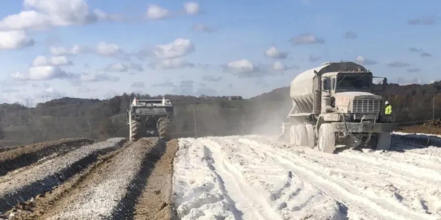 Illustrative image of Soil stabilization for roads in Riverside