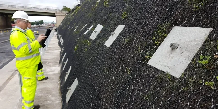 Illustrative image of Slope stabilization design in Riverside