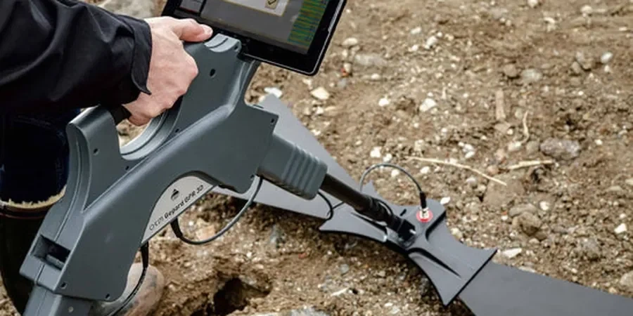 Illustrative image of GPR (Ground Penetrating Radar) survey in Riverside