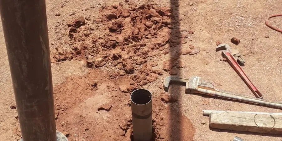 Illustrative image of Field permeability test (Lefranc/Lugeon) in Riverside